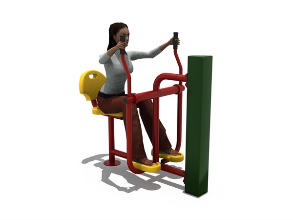 Handicap Air Single Skier